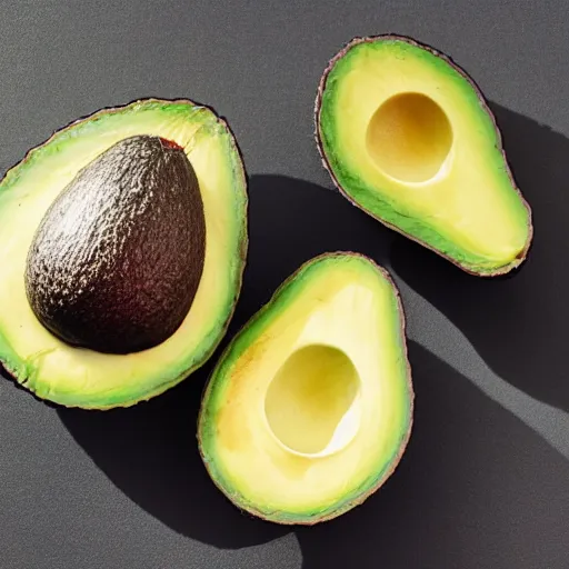 Image similar to avocado as salt and pepper shaker