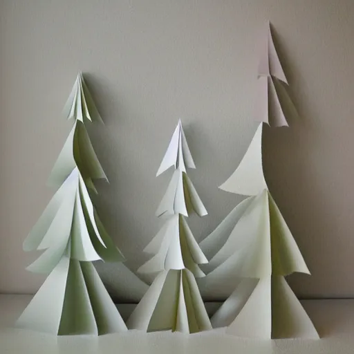 Image similar to paper trees