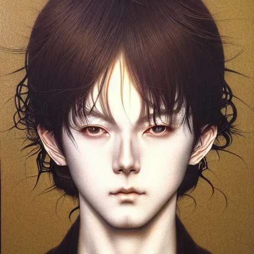 Image similar to prompt : hyperrealist photorealistic 3 d render of persona soft light portrait by takato yamamoto, inspired by fables, realistic face, smooth face feature, intricate oil painting, high detail, sharp high detail, manga and anime 2 0 0 0