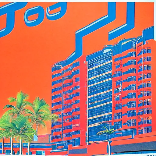 Image similar to A 1980s poster for a Singaporean HDB flat