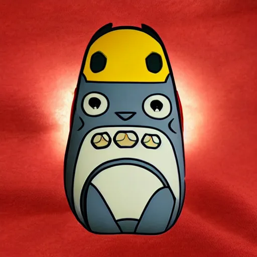 Prompt: iron man Totoro