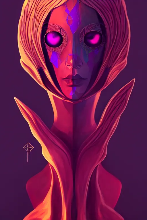 Image similar to 👁🌹👾, phantom, dreary, dramatic, fluid, golden ratio, artstation, moebius + loish, hd,