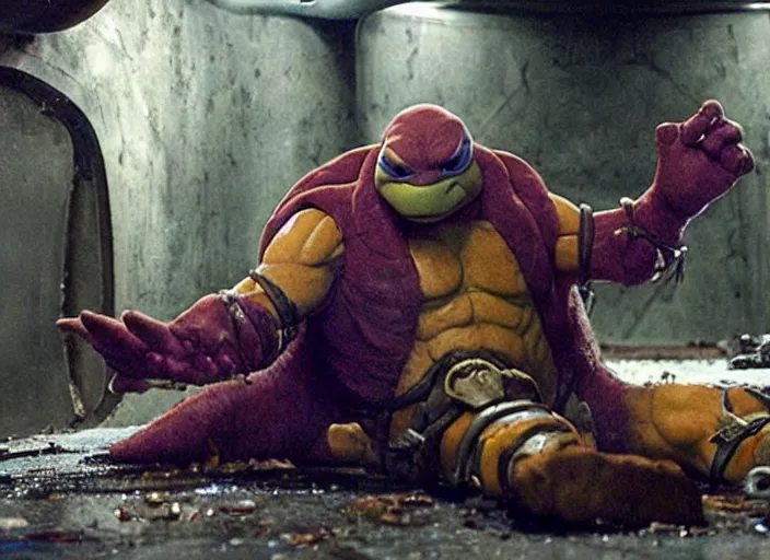 prompthunt: Super realistic image of the Teenage Mutant Ninja