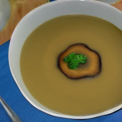 Image similar to nuclear mushroom soup