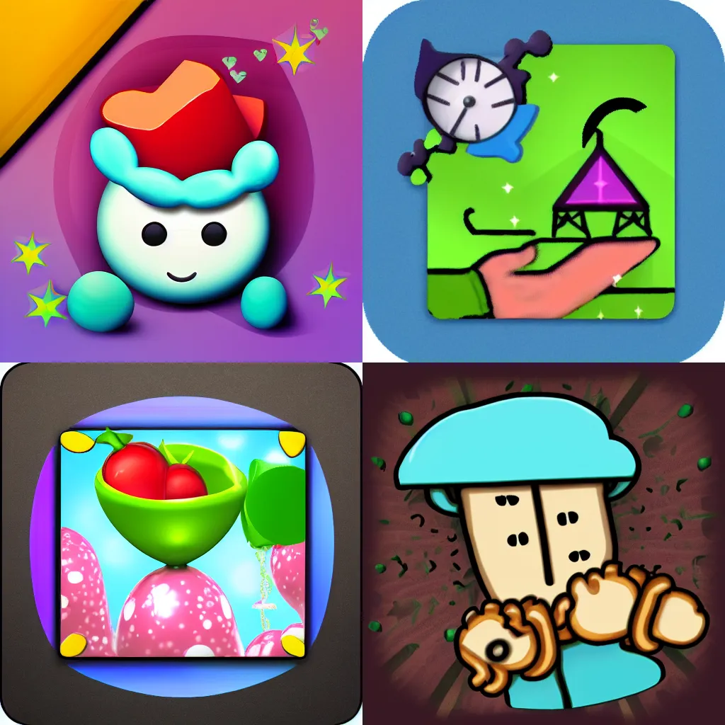 Prompt: whimsical app icon