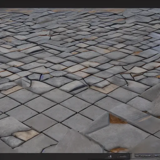 Image similar to stone tile cladding stylized texture, in the style of blizzard entertainment and world of warcraft by michael vicente, 3 dex, dylan salvalaio, unreal engine, 8 k