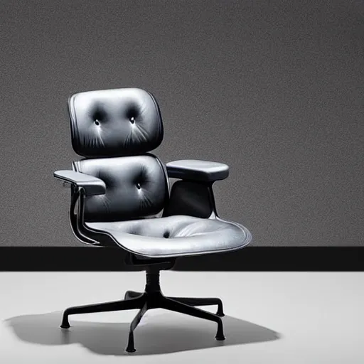 Image similar to an armchair by eames, designed in the style of the PlayStation 5