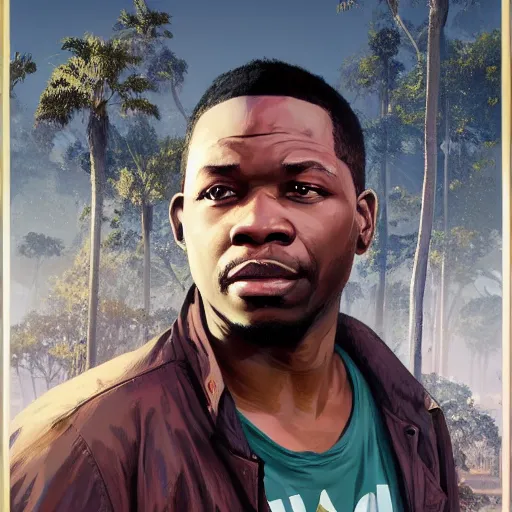 Prompt: highly detailed portrait, curtis jackson it's 5 0 cents, in gta v, stephen bliss, unreal engine, fantasy art by greg rutkowski, loish, rhads, ferdinand knab, makoto shinkai and lois van baarle, ilya kuvshinov, rossdraws, tom bagshaw, global illumination, radiant light, detailed and intricate environment