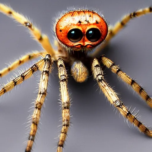 Image similar to gollum - faced spider