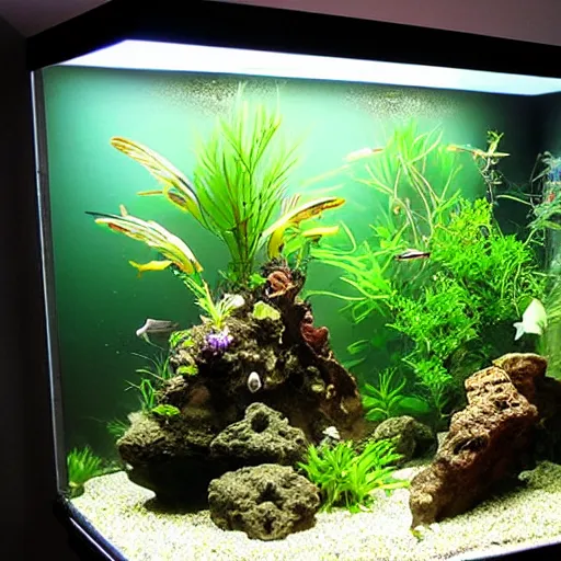 Image similar to a paludarium