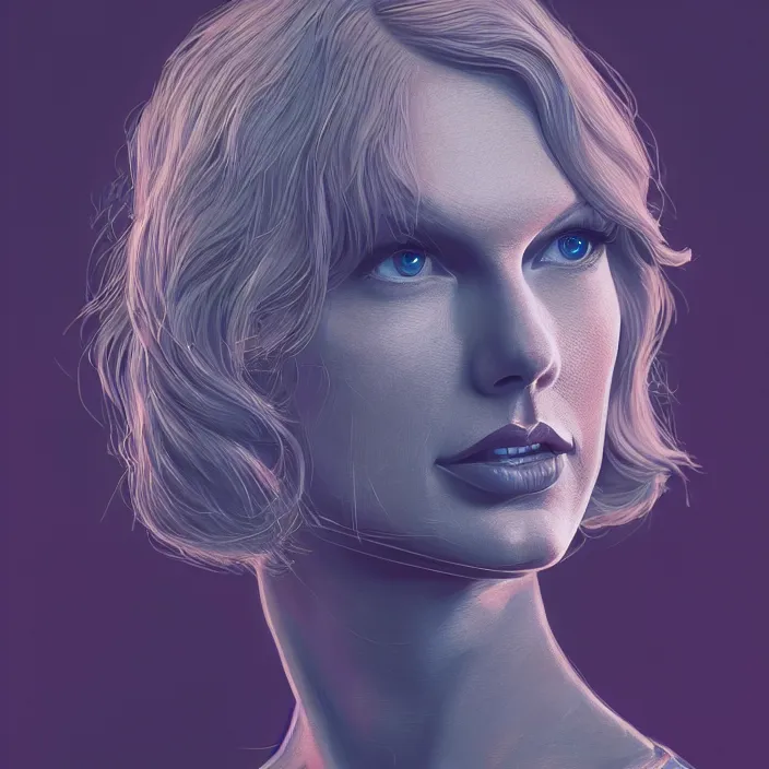 Image similar to portrait of taylor swift as a joe biden. intricate artwork. by tooth wu, wlop, beeple, dan mumford. octane render, trending on artstation, greg rutkowski very coherent symmetrical artwork. cinematic, hyper realism, high detail, octane render, 8 k, iridescent accents