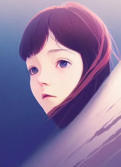 Prompt: portrait of a girl by ilya kuvshinov, cloudy sky background lush landscape ln illustration concept art lotr anime key visual portrait long flowing hair fine detail delicate features gapmoe kuudere trending pixiv by victo ngai fanbox by greg rutkowski makoto shinkai takashi takeuchi studio ghibli