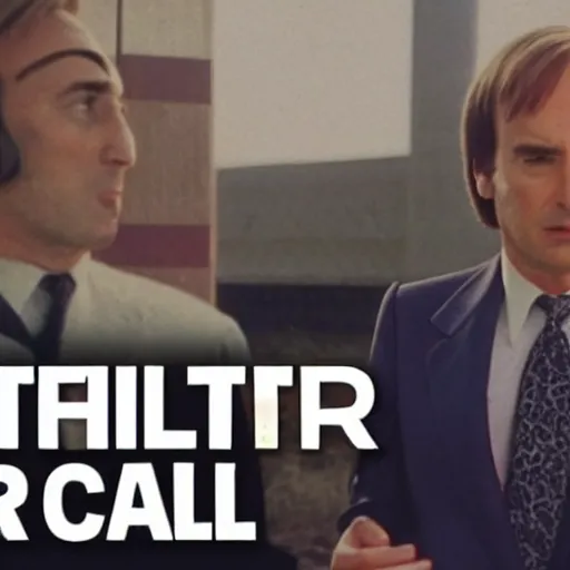 Prompt: A 1980s trailer for Better Call Saul