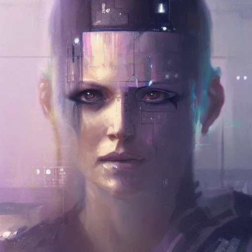 Image similar to neuromancer, painted by greg rutkowski, painted by stanley artgerm, painted by igor kieryluk, digital art, promotional art, trending on artstation