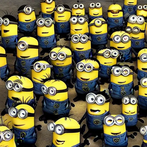 Image similar to despicable me minions in CSGO