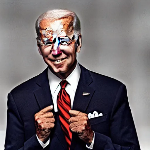 Image similar to joe biden as scarface