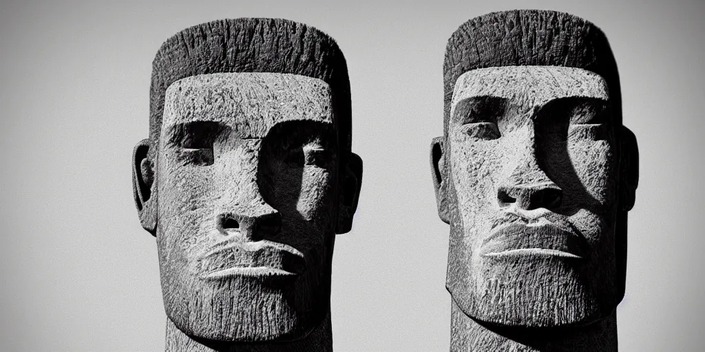 Gigachad as an Easter Island head Stable Diffusion - PromptHero