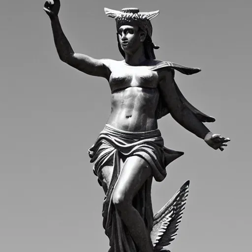 Image similar to the nike goddess of victory