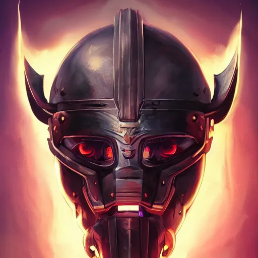 Image similar to cyberpunk viking helmet mask warrior goddess robot ninja fantasy, art gta 5 cover, official fanart behance hd artstation by jesper ejsing, by rhads, makoto shinkai and lois van baarle, ilya kuvshinov, ossdraws