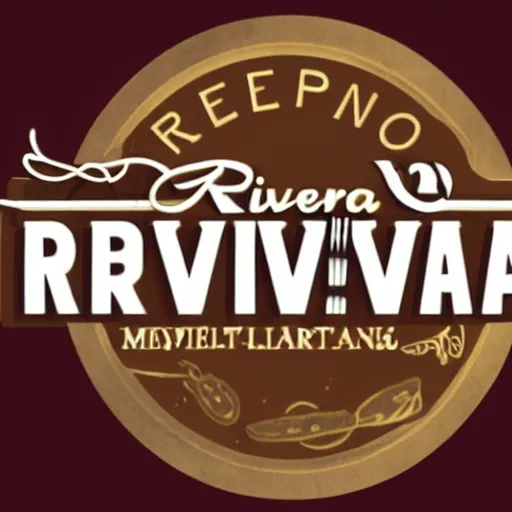 Image similar to restaurant logo for Riviera