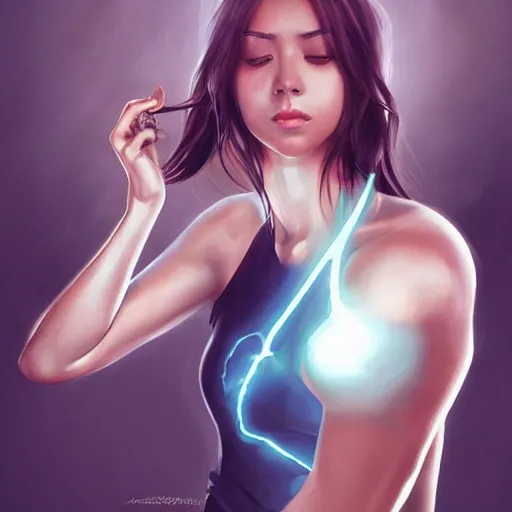 Image similar to the rising costs of electric and gas and how it affects people realistic, intricate, elegant, art by artgerm and wlop