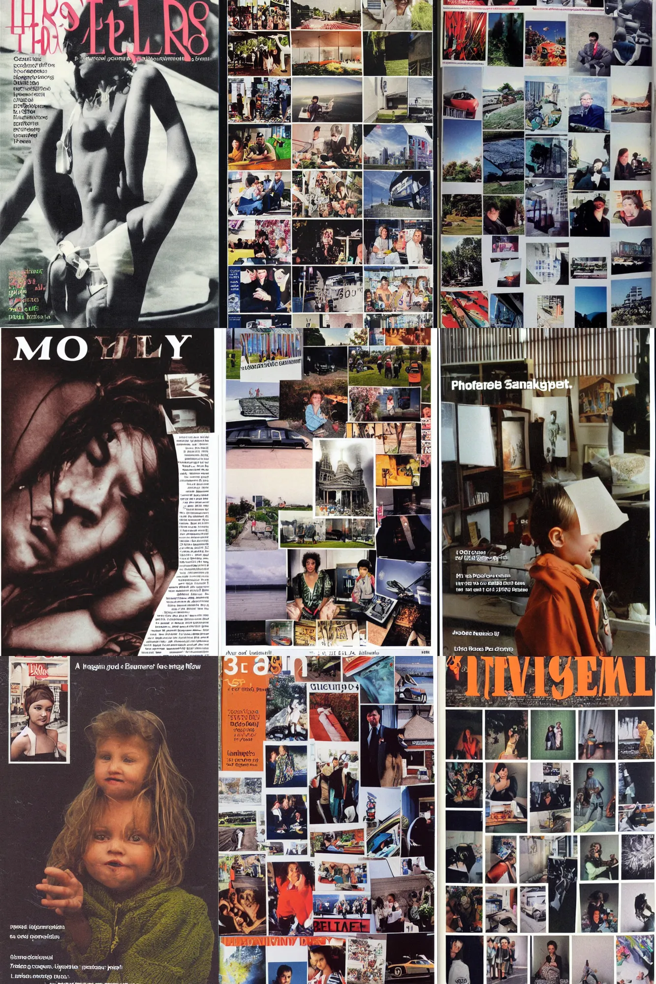 Prompt: a photo on 3 2 page of the 1 9 9 0 s photograph magazine