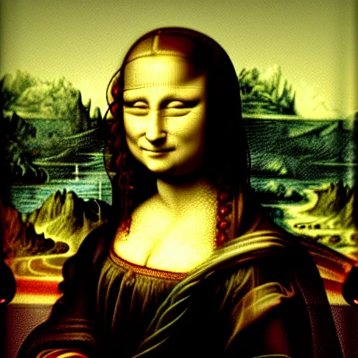Prompt: Mona Lisa by Leonardo Da Vinci