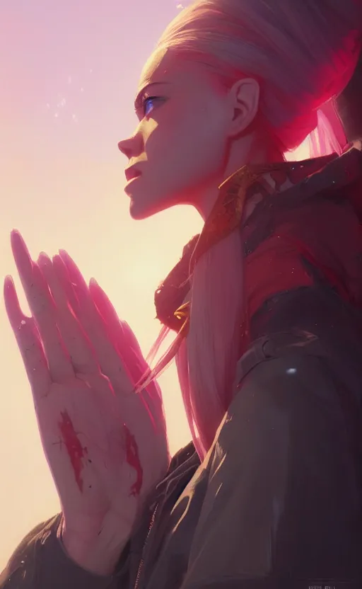 Image similar to highly detailed portrait of zero two in gta v, stephen bliss, unreal engine, fantasy art by greg rutkowski, loish, rhads, ferdinand knab, makoto shinkai and lois van baarle, ilya kuvshinov, rossdraws, tom bagshaw, global illumination, radiant light, detailed and intricate environment