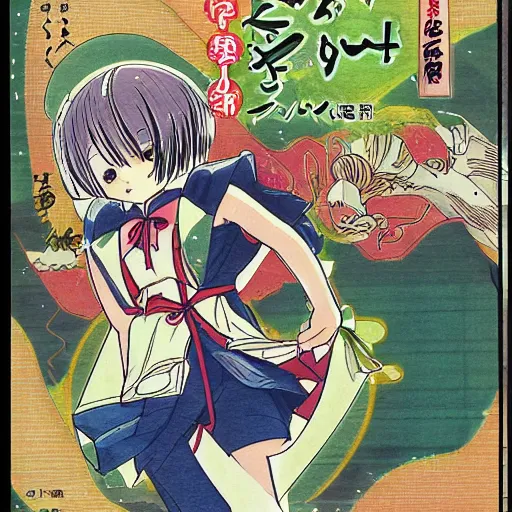 Image similar to japanese manga cover