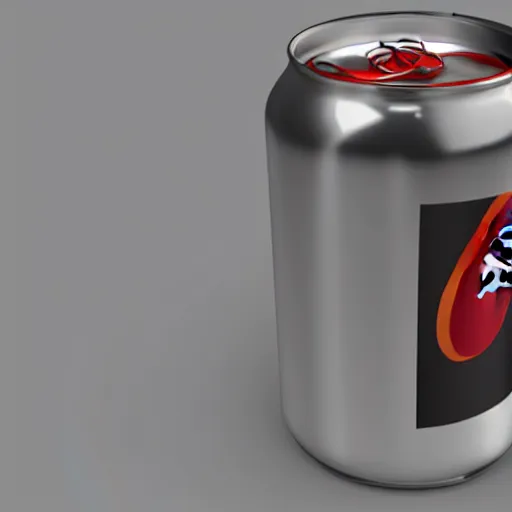 Image similar to CAD rendering of mechanical device to open a can of CocaCola