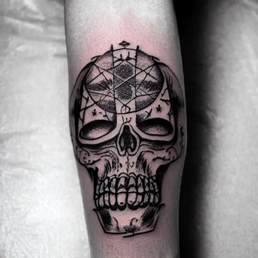 Image similar to occultist design tattoo