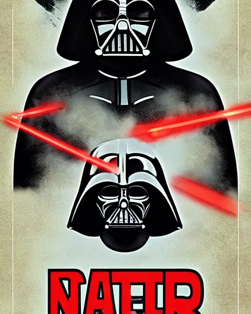 Image similar to Darth Vader poster by Butcher Billy