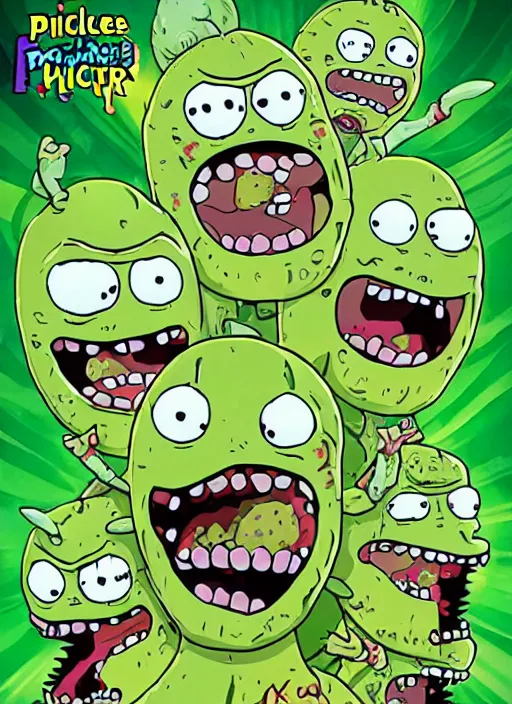 Image similar to pickle rick