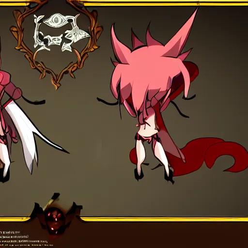 Prompt: vampire in wakfu ankama style