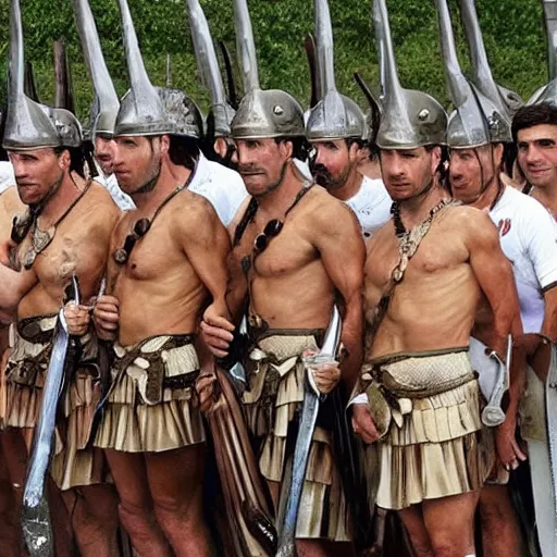 Image similar to Italian warriors