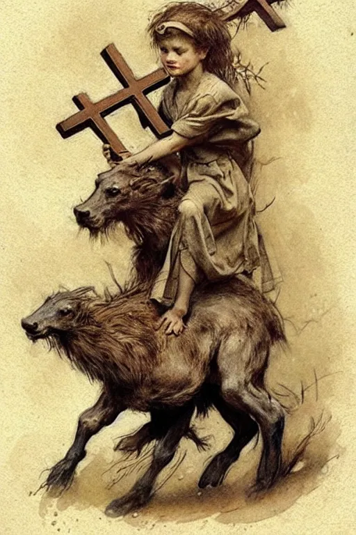 Image similar to ( ( ( ( ( 1 9 5 0 s bible cross ) ) ) ) ) by jean - baptiste monge!!!!!!!!!!!!!!!!!!!!!!!!!!!!!!