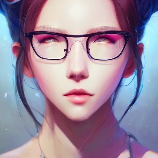 Prompt: a portrait of wlop, pastel, art by lois van baarle and loish and ross tran and rossdraws and sam yang and samdoesarts and artgerm and saruei and disney and wlop, digital art, highly detailed, intricate, sharp focus, trending on artstation hq, deviantart, unreal engine 5, 4 k uhd image