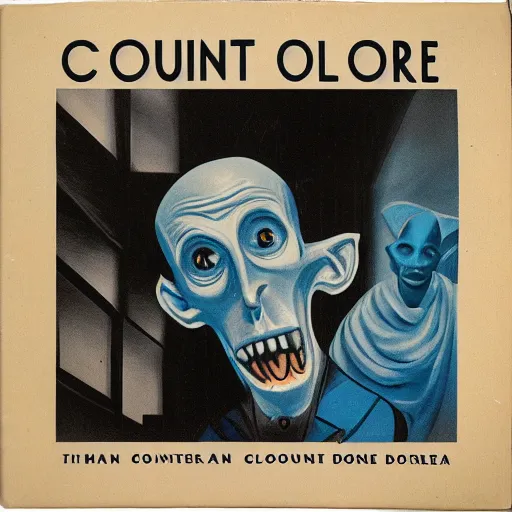 Prompt: count orlok blue note album cover