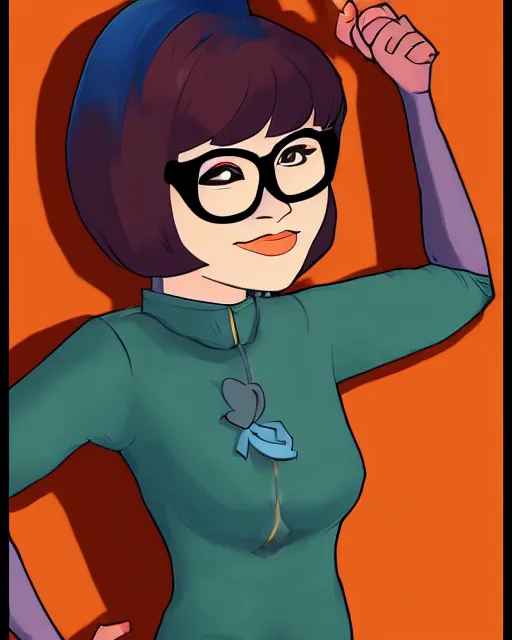 ArtStation - Velma Dinkley - Scooby-Doo