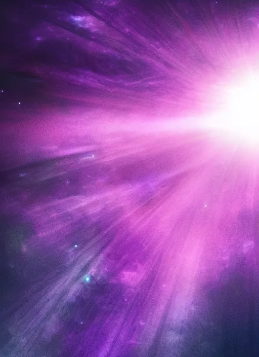 Image similar to space cosmic dark minimal energy wave dark deep purple bluish rising sun crystals white religious dawn purple gold god rays crystals simple background