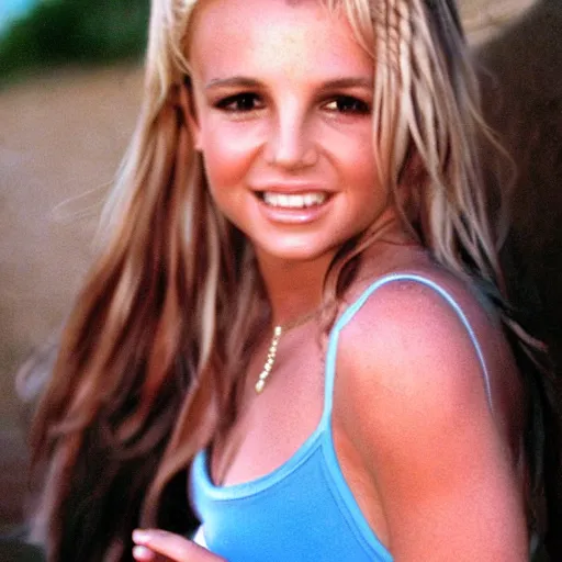 Image similar to beautiful young 20 year old Britney Spears