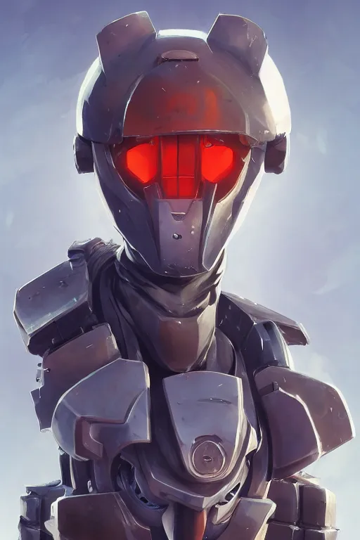 Image similar to epic mask helmet robot ninja portrait stylized as fornite style game design fanart by concept artist gervasio canda, behance hd by jesper ejsing, by rhads, makoto shinkai and lois van baarle, ilya kuvshinov, rossdraws global illumination radiating a glowing aura global illumination ray tracing hdr render in unreal engine 5