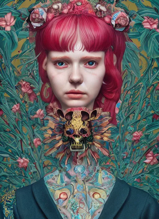 Image similar to vogue : : by martine johanna and simon stalenhag and chie yoshii and casey weldon and wlop : : ornate, dynamic, particulate, rich colors, intricate, elegant, highly detailed, centered, artstation, smooth, sharp focus, octane render, 3 d