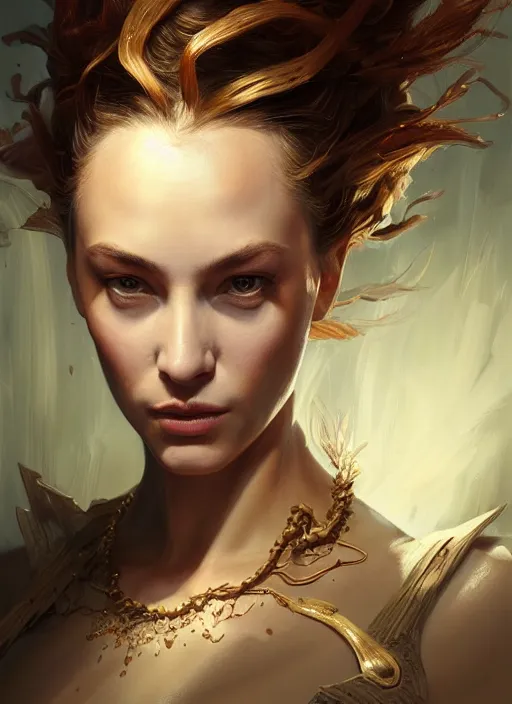 Prompt: highly detailed oil painting, portrait of woman character in game, intricate, epic scale, fantasy character portrait, dynamic pose, above view, top lighting, realistic shaded, loose brush strokes, perfect face, 8 k realistic, hyper detailed, digital painting, artstation, concept art, hyper detailed eyes, top lighting, art by sam spratt and peter mohrbacher