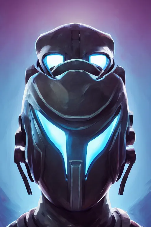 Image similar to epic mask helmet robot ninja portrait stylized as fornite style game design fanart by concept artist gervasio canda, behance hd by jesper ejsing, by rhads, makoto shinkai and lois van baarle, ilya kuvshinov, rossdraws global illumination radiating a glowing aura global illumination ray tracing hdr render in unreal engine 5