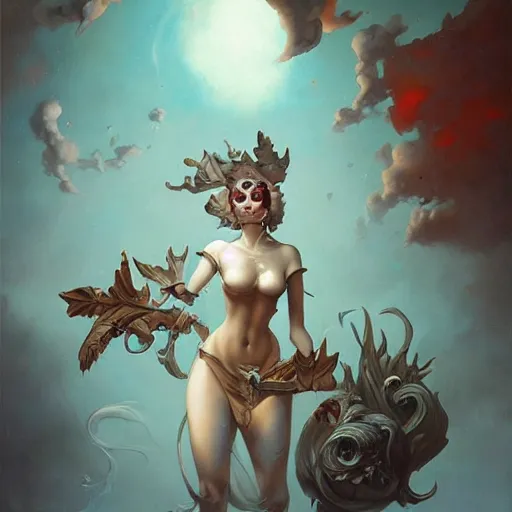 Image similar to highly detailed art by peter mohrbacher