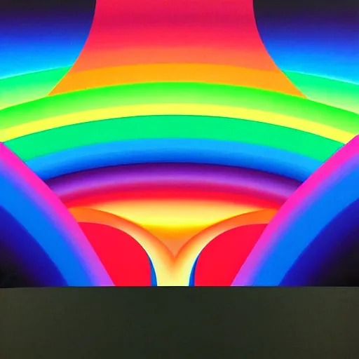 Prompt: 🌈 🕳 detailed 8 + k by shusei nagaoka, david rudnick, airbrush on canvas, pastell colours, cell shaded