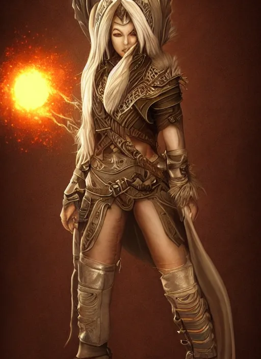 Prompt: a higly detailed airbrush full body portrait of a fantasy character, pinterest, baldur's gate, pathfinder, dynamic lighting, ambient lighting, deviantart, character portrait, vray