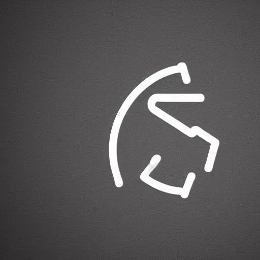 Prompt: a minimalist logo of a meth pipe, simplistic iconography, modern logo