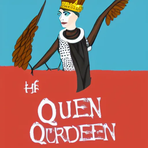 Prompt: queen of the bird people